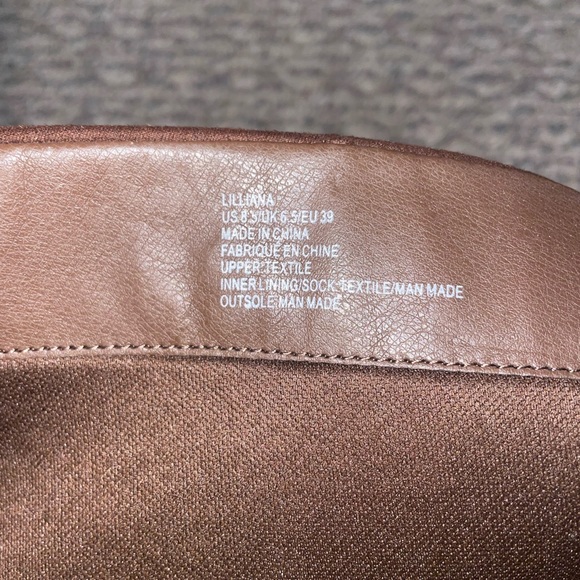 Justfab Lilliana Brown Heel Boots - Picture 5 of 6